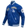 La dodgers mens world series 2025 satin jacket