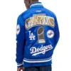 La dodgers mens world series 2025 varsity jacket