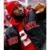 Lebron ohio state buckeyes black jacket