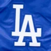 Los angeles dodgers city ransom blue satin varsity patches