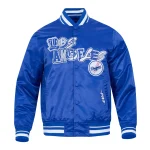Los Angeles Dodgers City Ransom Blue Satin Jacket