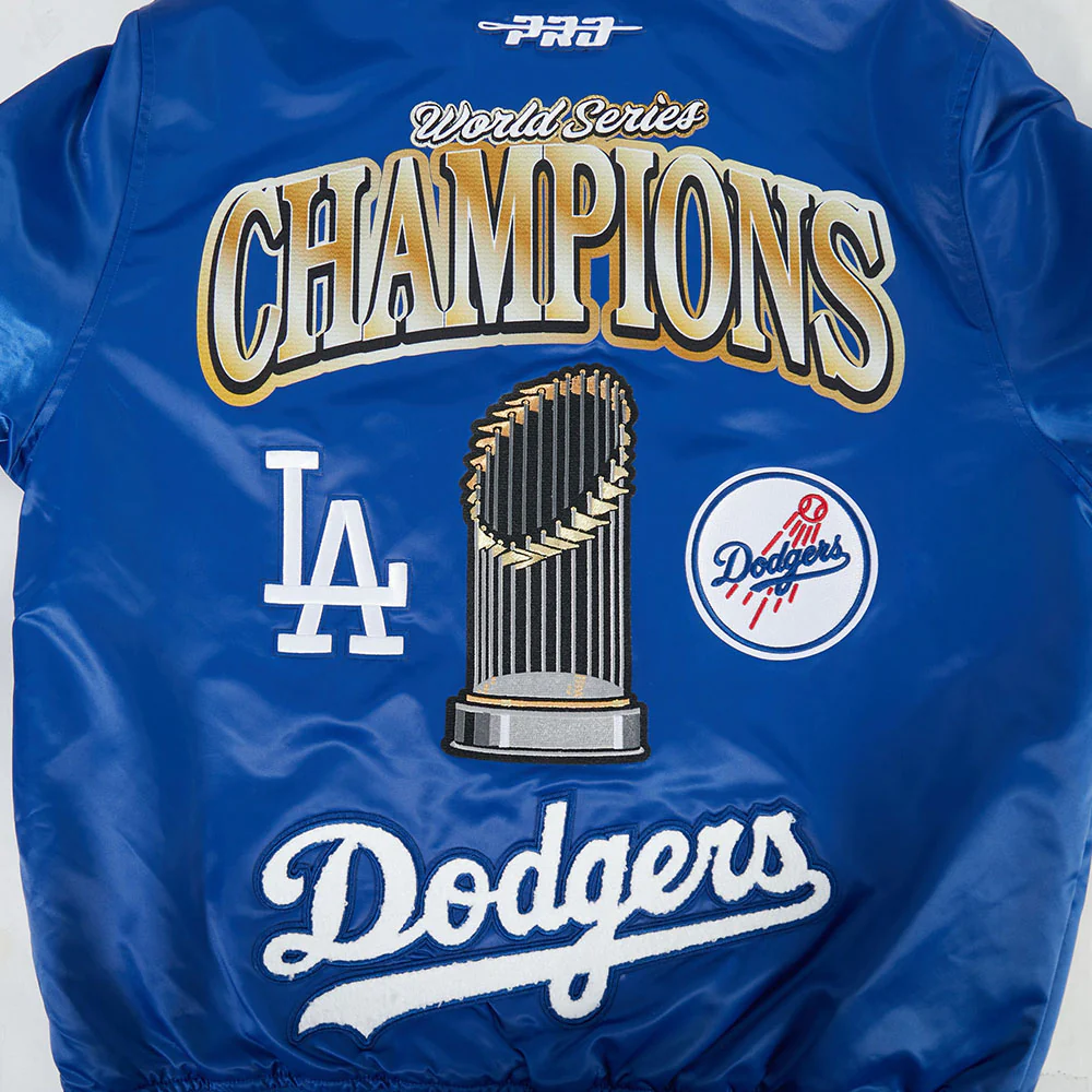 Los angeles dodgers mens world series 2025 back logo