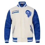 Los Angeles Rams Retro Classic Wool/Leather Jacket