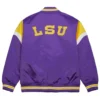 Louisiana state tigers purple satin varsity jacket 2