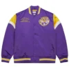 Louisiana state tigers purple satin varsity jacket 3