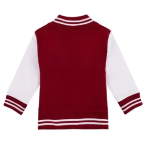 Louisville cardinals redwhite wool varsity jacket 2