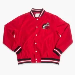 Maryland Terrapins Retro Red Satin Jacket