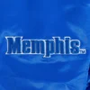 Memphis tigers classic rib blue satin logos