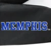 Memphis tigers womens classic black wool leather logo