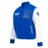 Memphis tigers womens classic bluewhite wool jacket