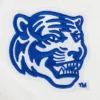 Memphis tigers womens classic bluewhite wool leather patch logo