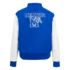 Memphis tigers womens classic bluewhite wool varsity jacket