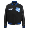Memphis tigers womens classic wool leather varsity jacket