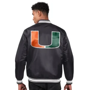 Mens starter black miami hurrica 3
