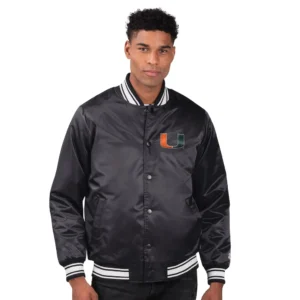Mens starter black miami hurrica