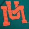 Miami hurricanes heavyweight red satin varsity jacket 4