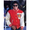 Michael jackson 80s varsity jacket