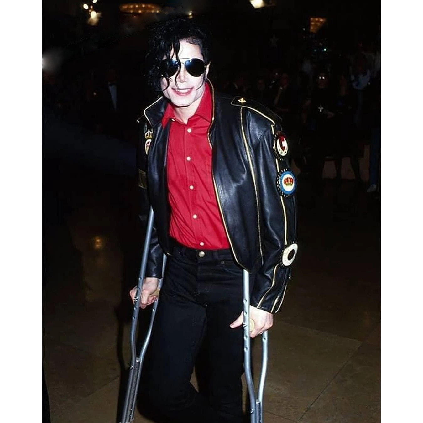 Michael jackson 90s elizabeth taylor tribute jacket