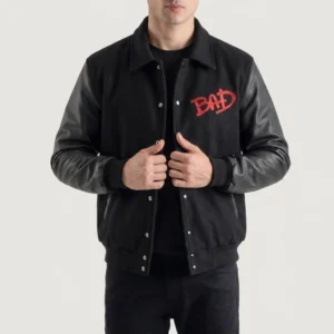 Michael jackson bad crew black jacket