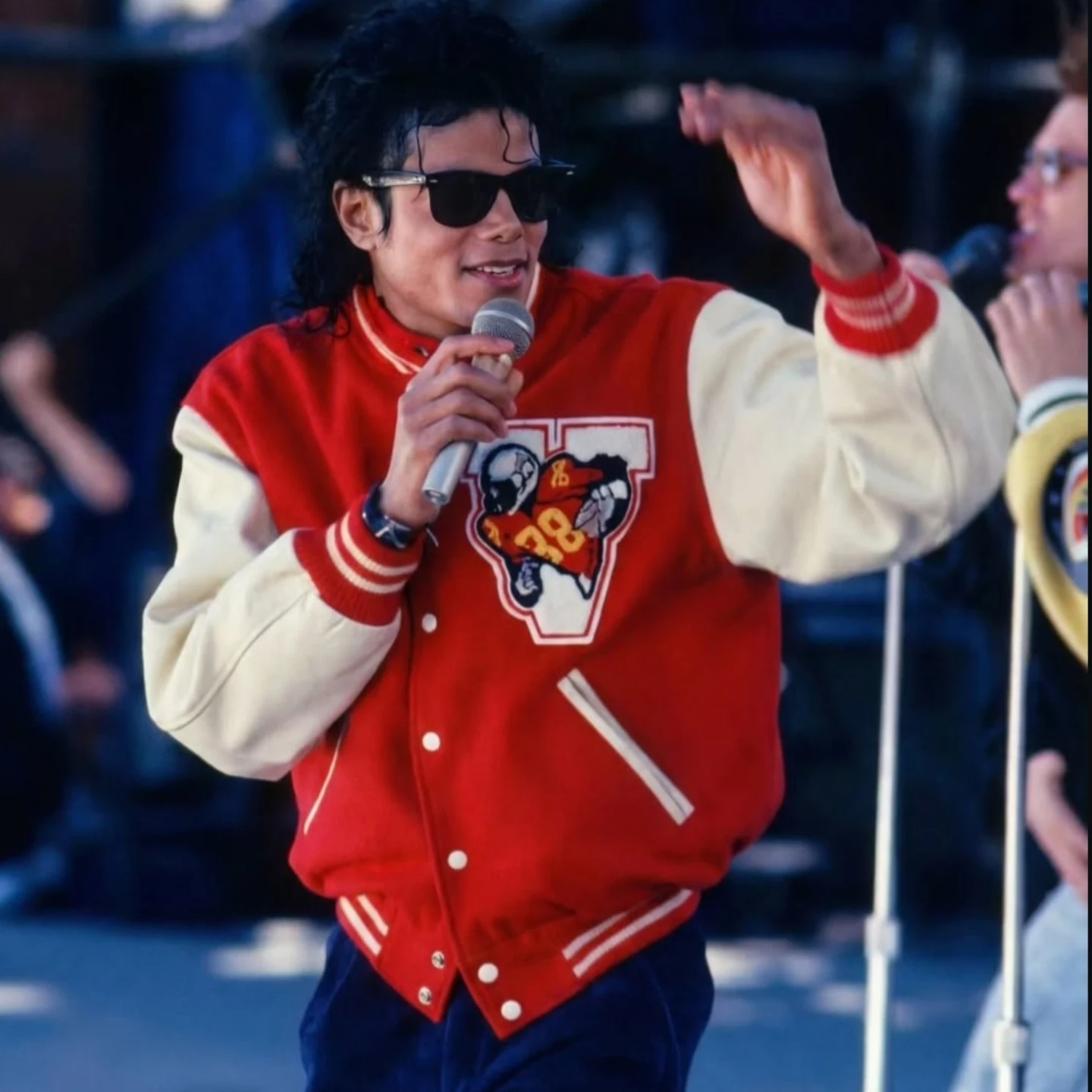 Michael jackson bad tour melbourne austarlia jacket