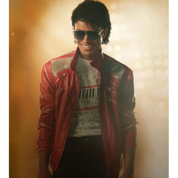 Michael jackson red bet it leather jacket