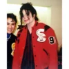 Michael jackson sailors 92 red letterman jacket
