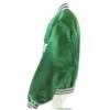 Michigan state spartans 70s michigan bomber blue satin varsity jacket 2