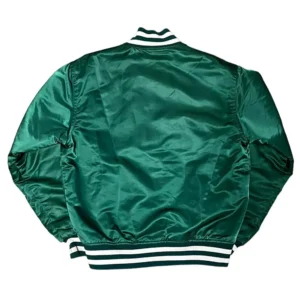 Michigan state spartans 80s green varsity jacket 1