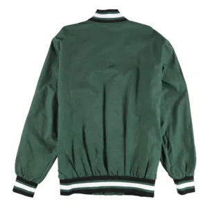 Michigan state spartans bomber green varsity jacket 1