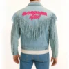 Minecraft blue jacket mens