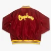 Minnesota golden gophers script burgundy bomber satin varsity jacket 1