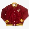 Minnesota golden gophers script burgundy bomber satin varsity jacket 2