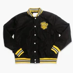Missouri Tigers Vintage Script Black Satin Jacket