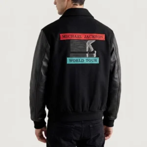 Mj bad crew varsity jacket