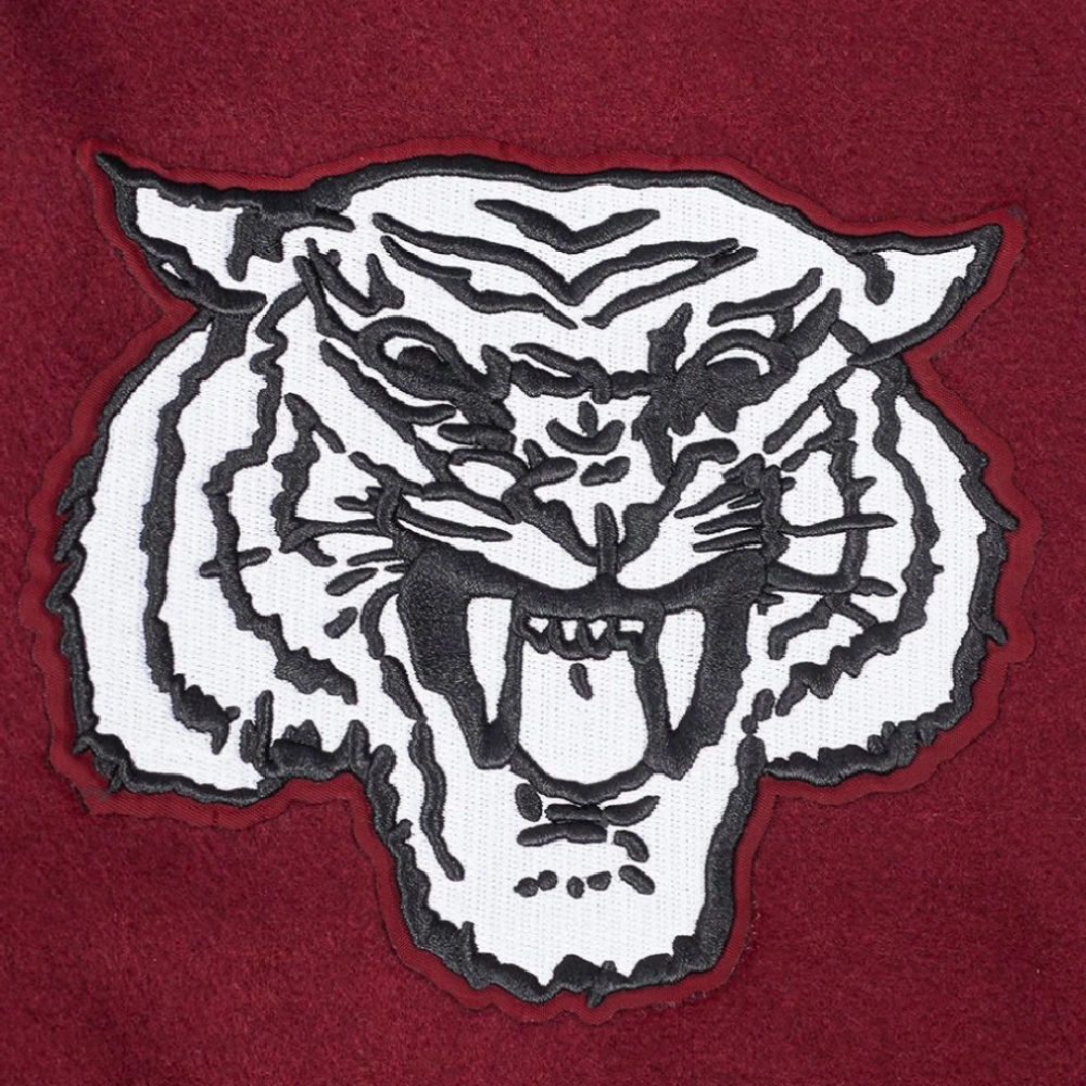 Morehouse maroon tigers classic maroon patch logo