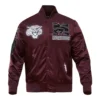 Morehouse maroon tigers classic satin jacket 1