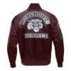 Morehouse maroon tigers classic satin jacket