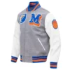 Morgan state bears classic wool leather jacket