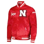 Nebraska Cornhuskers Classic Satin Red Jacket