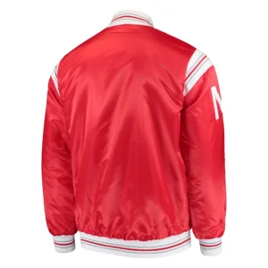Nebraska huskersthe enforcer satin jacket red 2