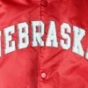 Nebraska huskersthe enforcer satin jacket red 3