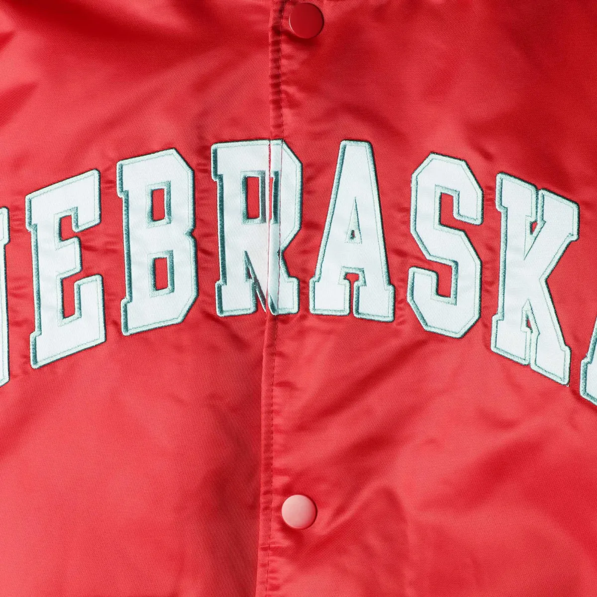 Nebraska huskersthe enforcer satin jacket red 3