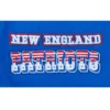New england patriots wool leather blue patches