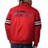 New jersey devils scout red satin varsity jacket 2