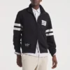 New york giants full zip fleece black jacket