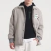 New york jets cashmere coaches full snap varsity jacket 2