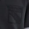 New york rangers full zip fleece black jacket