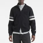 New York Rangers Full-Zip Black Fleece Jacket