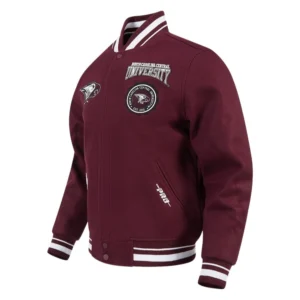 North carolina central eagles classic satin jacket
