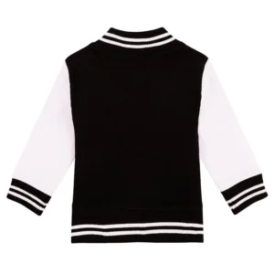 North carolina state wolfpack black wool varsity jacket 1